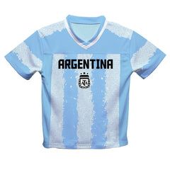 Julián Álvarez Argentina National Team Vive La Fete Football Jersey Light Blue