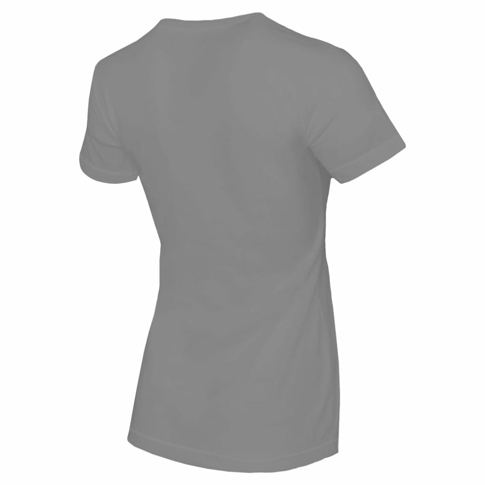 St. Louis Cardinals Tiny Turnip Women's Logo Grid  T-Shirt - Gray T-shirts
