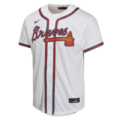 Atlanta Braves Nike Youth Home Game Jersey - White Jerseys