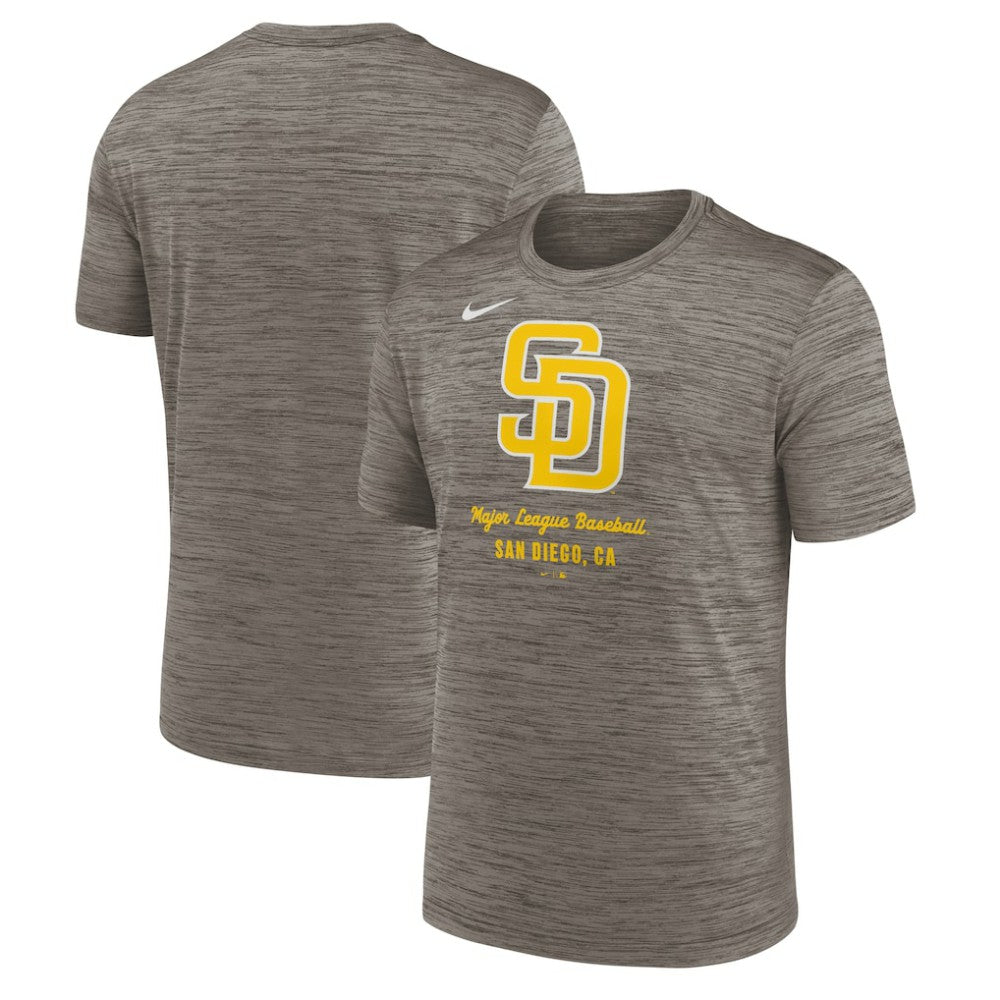 San Diego Padres Nike Velocity Dri-FIT T-Shirt - Brown T-shirts