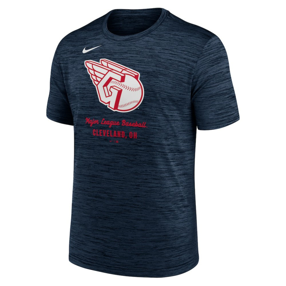 Cleveland Guardians Nike Velocity Dri-FIT T-Shirt - Navy T-shirts