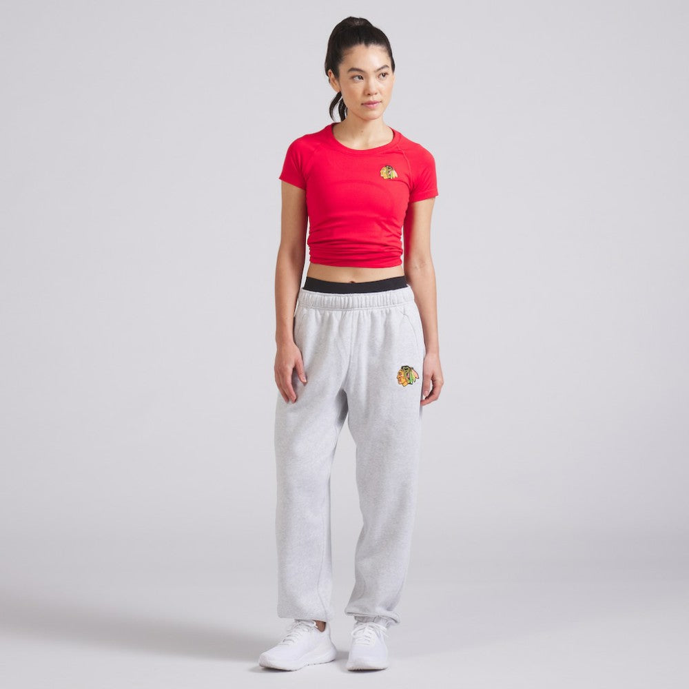 Chicago Blackhawks lululemon Women's Swiftly Tech Short-Sleeve Shirt 2.0 - True Red | US 202164655