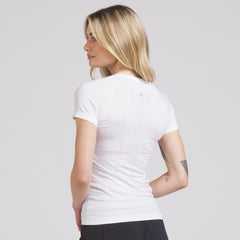 Detroit Red Wings lululemon Women's Swiftly Tech Short-Sleeve Shirt 2.0 - White | US 202164659