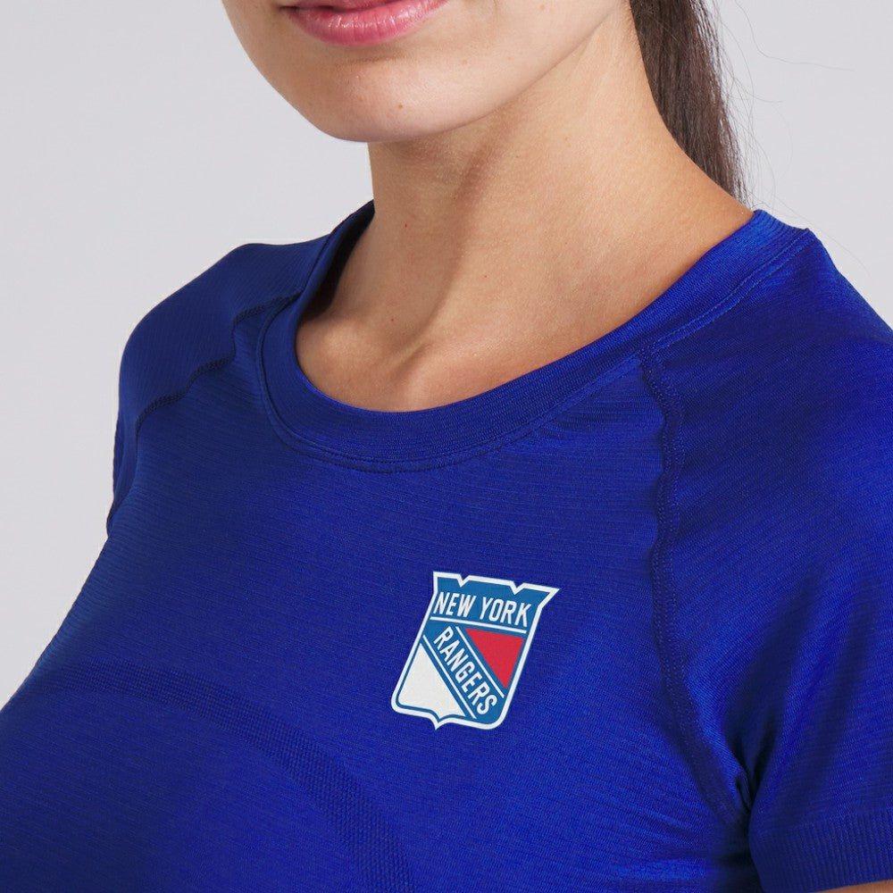 New York Rangers lululemon Women's Swiftly Tech Short-Sleeve Shirt 2.0 - College Cobalt | US 202164664