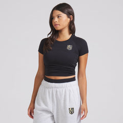 Vegas Golden Knights lululemon Women's Swiftly Tech Short-Sleeve Shirt 2.0 - Black | US 202164667