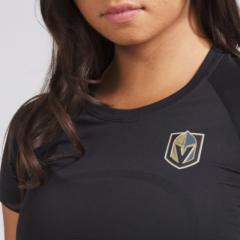 Vegas Golden Knights lululemon Women's Swiftly Tech Short-Sleeve Shirt 2.0 - Black | US 202164667