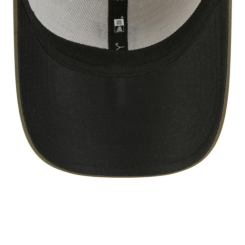 Cleveland Guardians New Era 2025 Armed Forces Day 39THIRTY Flex Hat - Light Beige/Olive Hats