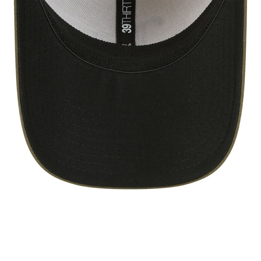 Tampa Bay Rays New Era 2025 Armed Forces Day 39THIRTY Flex Hat - Light Beige/Olive Hats