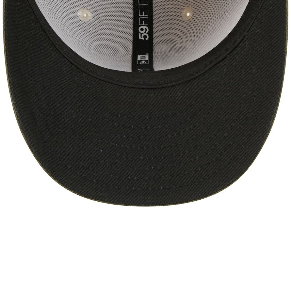 San Diego Padres New Era 2025 Armed Forces Day 59FIFTY Fitted Hat - Light Beige/Olive Hats