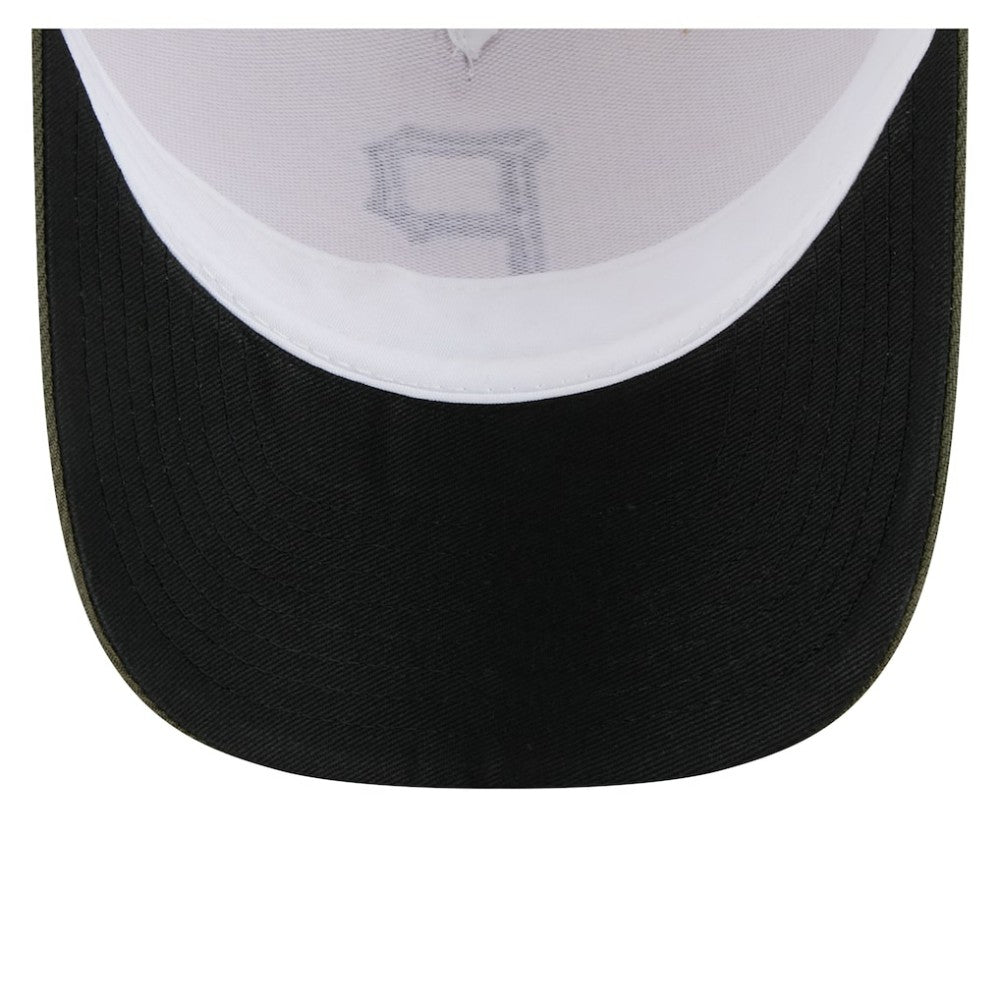 Pittsburgh Pirates New Era 2025 Armed Forces Day 9FORTY M-Crown A-Frame Adjustable Hat - Light Beige/Olive Hats
