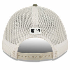 San Diego Padres New Era 2025 Armed Forces Day 9FORTY M-Crown A-Frame Adjustable Hat - Light Beige/Olive Hats