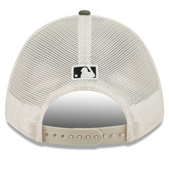 Los Angeles Dodgers New Era 2025 Armed Forces Day 9FORTY M-Crown A-Frame Adjustable Hat - Light Beige/Olive Hats