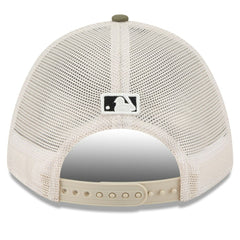 Tampa Bay Rays New Era 2025 Armed Forces Day 9FORTY M-Crown A-Frame Adjustable Hat - Light Beige/Olive Hats