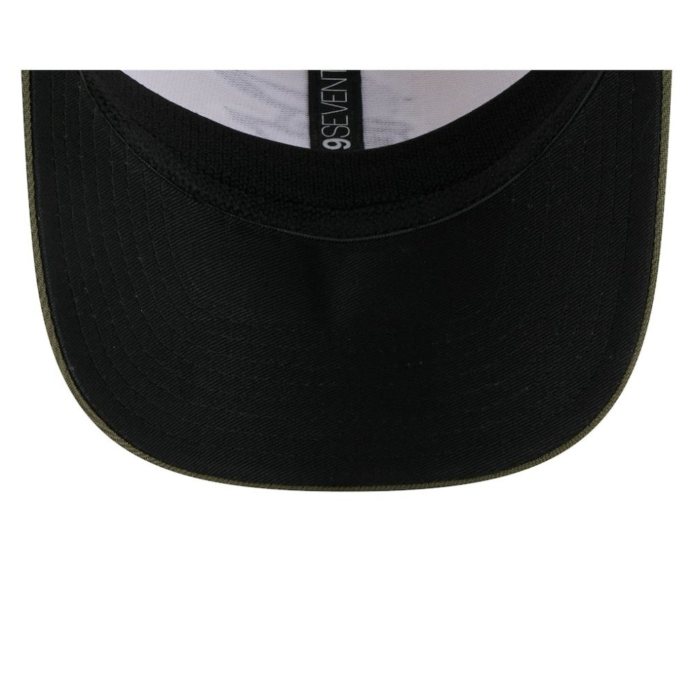 Baltimore Orioles New Era 2025 Armed Forces Day 9SEVENTY Stretch-Snap Hat - Light Beige/Olive Hats