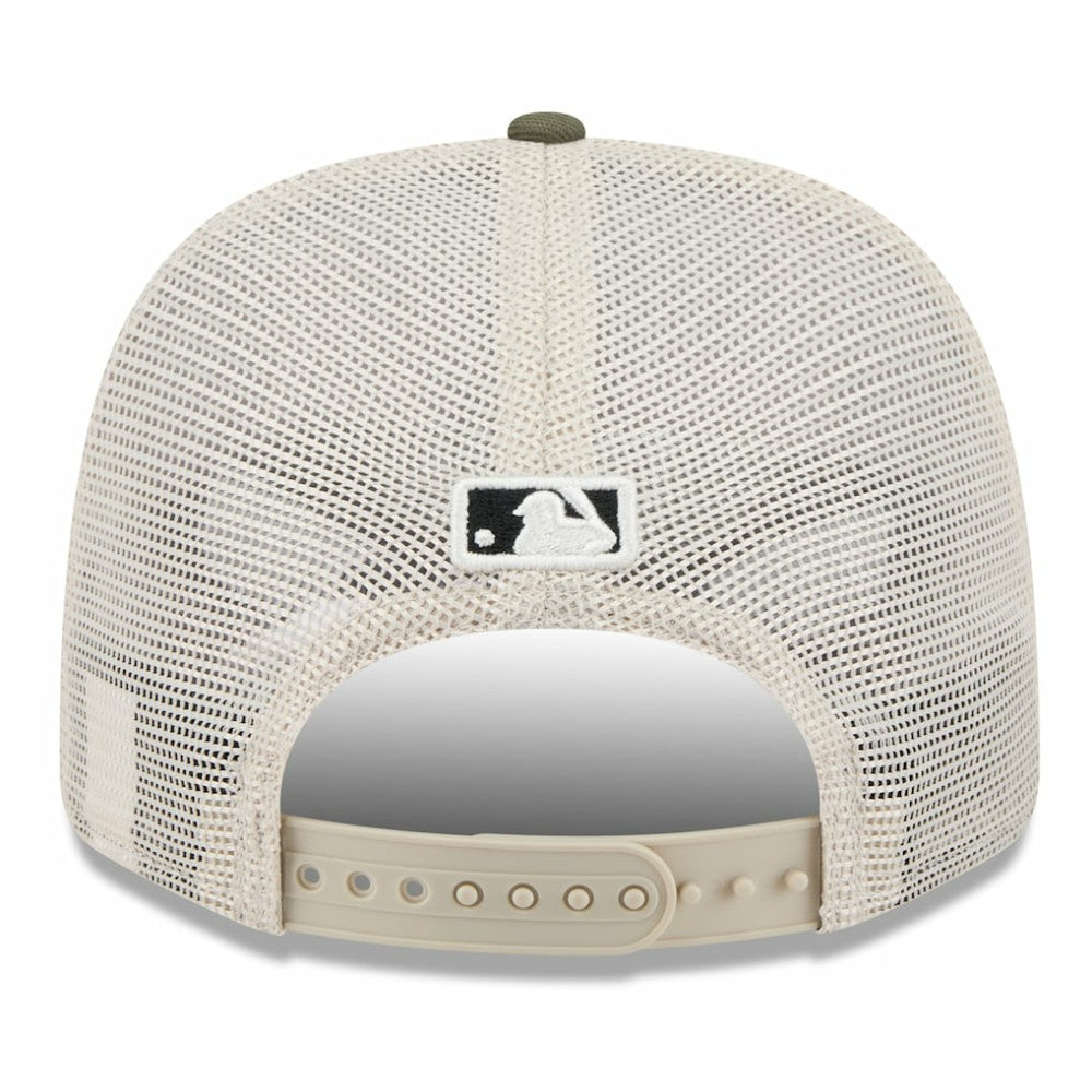 Houston Astros New Era 2025 Armed Forces Day 9SEVENTY Stretch-Snap Hat - Light Beige/Olive Hats