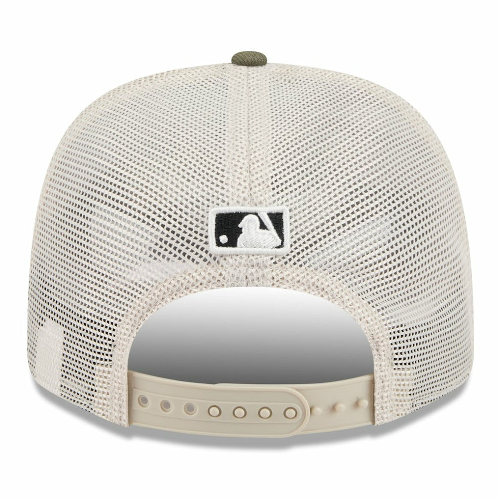 Pittsburgh Pirates New Era 2025 Armed Forces Day 9SEVENTY Stretch-Snap Hat - Light Beige/Olive Hats