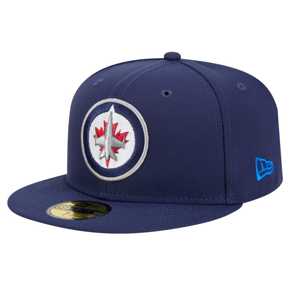 Winnipeg Jets New Era Core 59FIFTY Fitted Hat - Navy | US 202165686