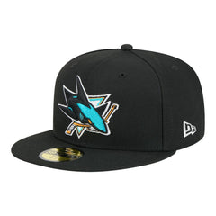 San Jose Sharks New Era Core 59FIFTY Fitted Hat - Black | US 202165688