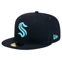 Seattle Kraken New Era Core 59FIFTY Fitted Hat - Navy | US 202165689