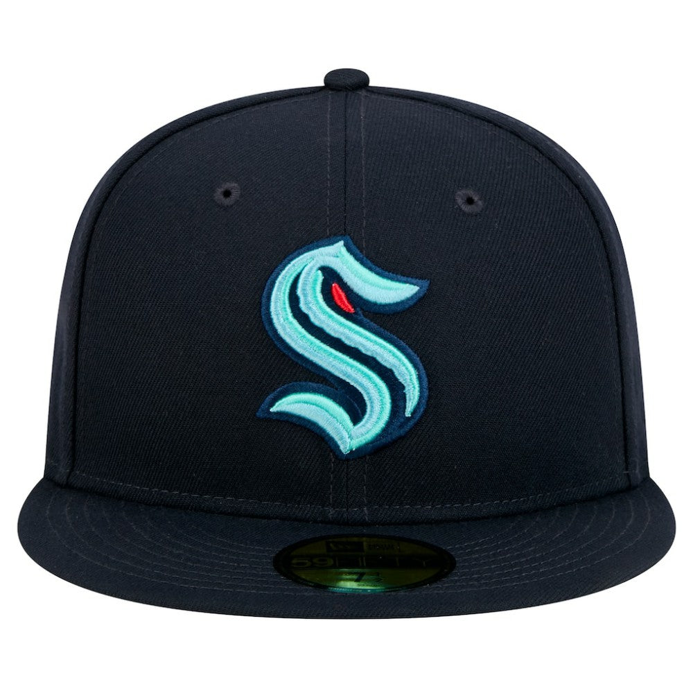 Seattle Kraken New Era Core 59FIFTY Fitted Hat - Navy | US 202165689