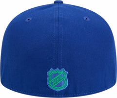 Vancouver Canucks New Era Core 59FIFTY Fitted Hat - Blue | US 202165693