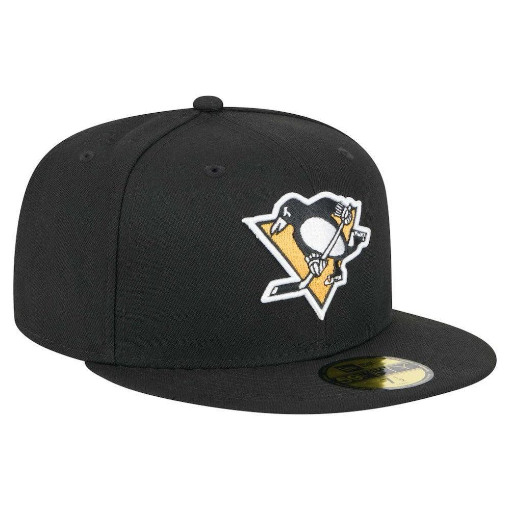 Pittsburgh Penguins New Era Core 59FIFTY Fitted Hat - Black | US 202165696