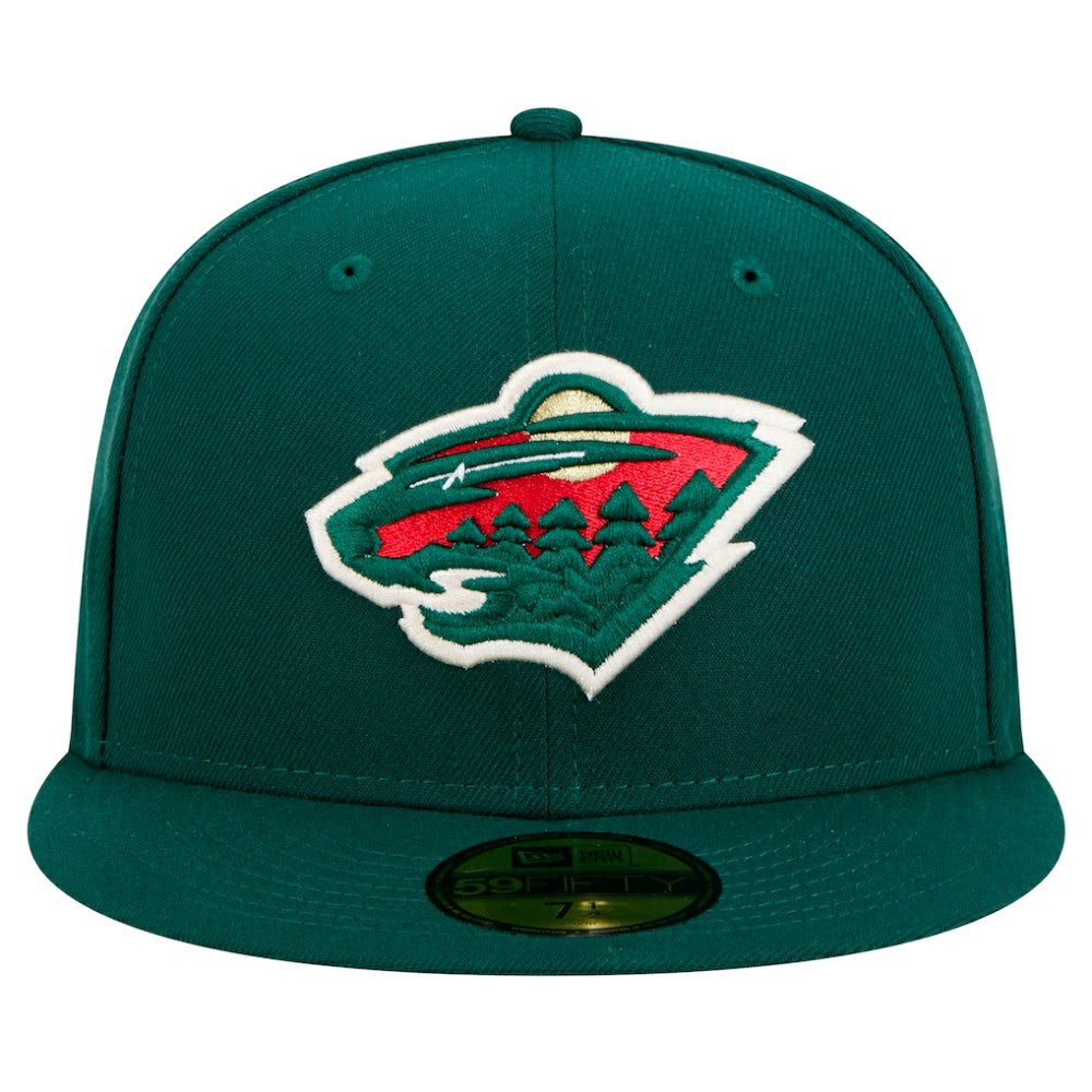 Minnesota Wild New Era Core 59FIFTY Fitted Hat - Green | US 202165697