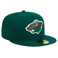 Minnesota Wild New Era Core 59FIFTY Fitted Hat - Green | US 202165697