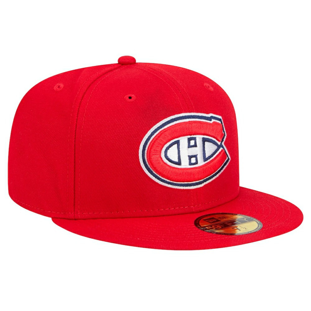 Montreal Canadiens New Era Core 59FIFTY Fitted Hat - Red | US 202165698