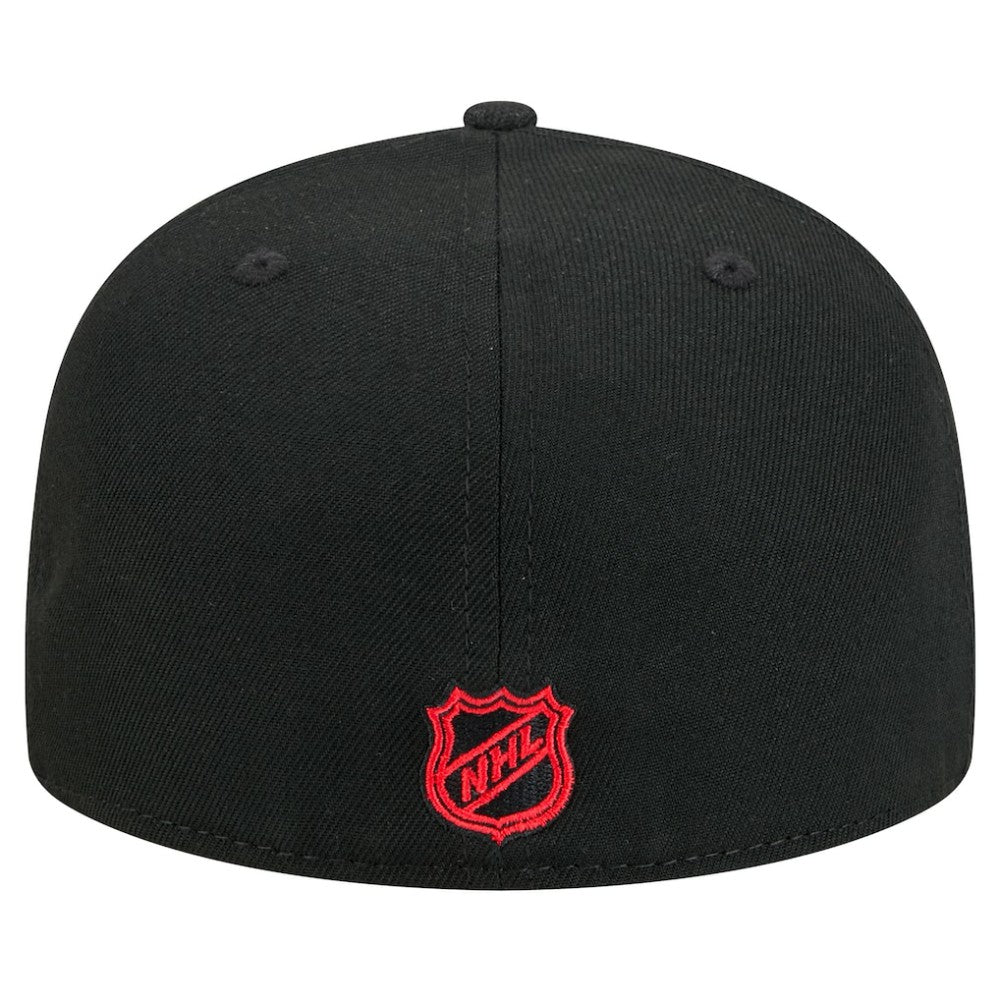 Chicago Blackhawks New Era Core 59FIFTY Fitted Hat - Black | US 202165699