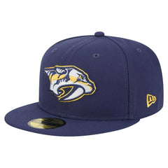 Nashville Predators New Era Core 59FIFTY Fitted Hat - Navy | US 202165700