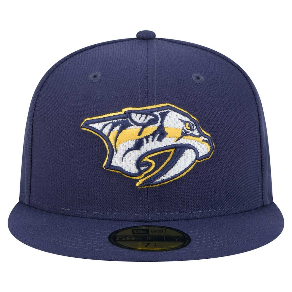 Nashville Predators New Era Core 59FIFTY Fitted Hat - Navy | US 202165700