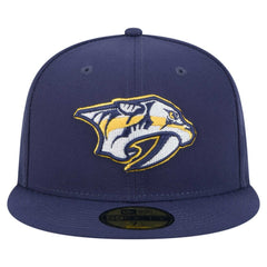 Nashville Predators New Era Core 59FIFTY Fitted Hat - Navy | US 202165700