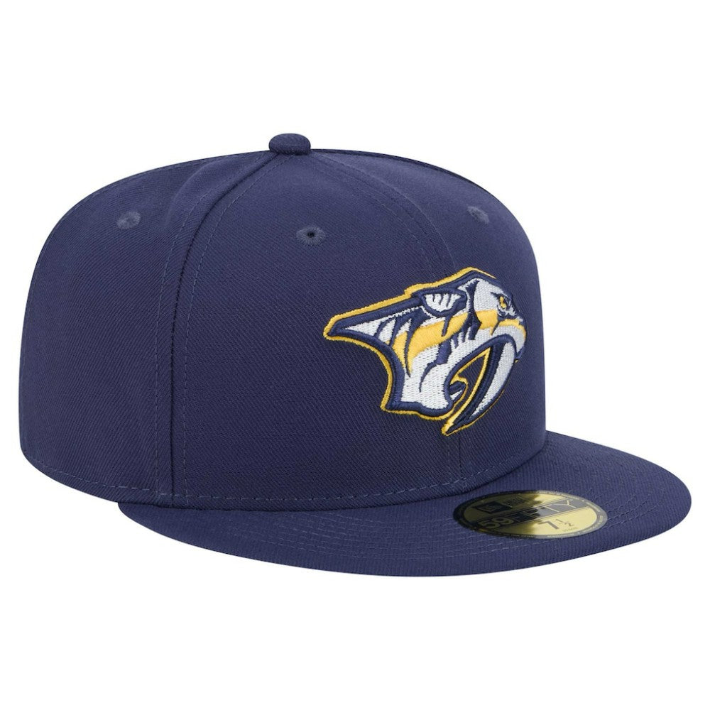 Nashville Predators New Era Core 59FIFTY Fitted Hat - Navy | US 202165700