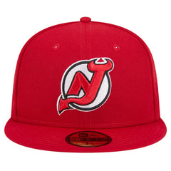 New Jersey Devils New Era Core 59FIFTY Fitted Hat - Red | US 202165701