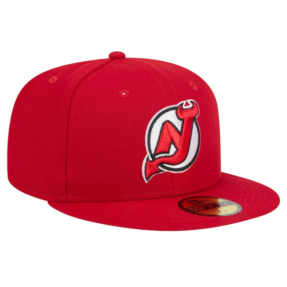 New Jersey Devils New Era Core 59FIFTY Fitted Hat - Red | US 202165701
