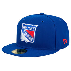 New York Rangers New Era Core 59FIFTY Fitted Hat - Blue | US 202165703