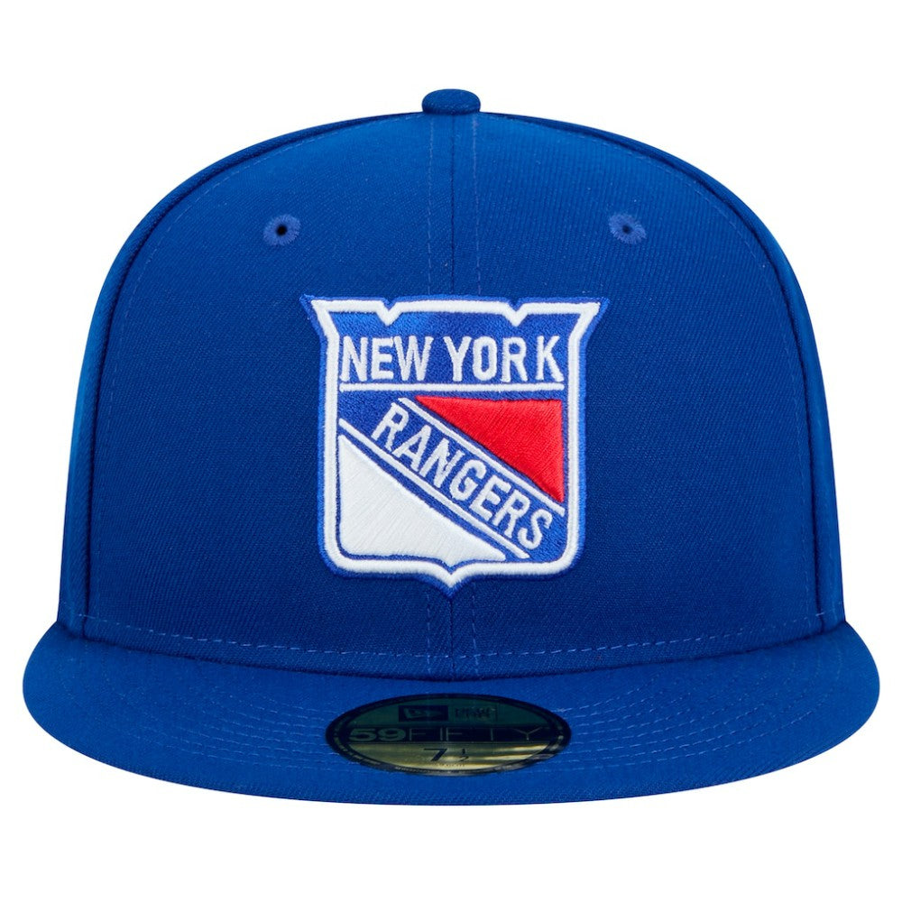 New York Rangers New Era Core 59FIFTY Fitted Hat - Blue | US 202165703
