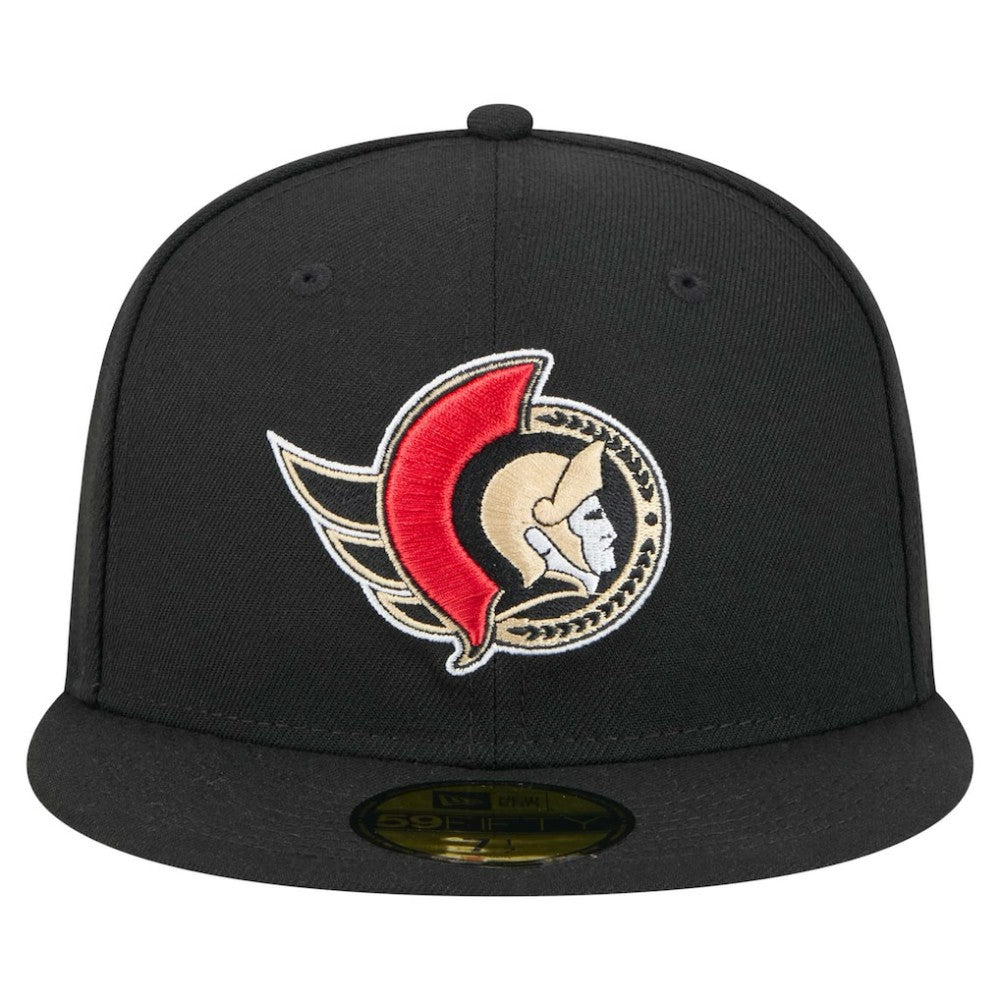 Ottawa Senators New Era Core 59FIFTY Fitted Hat - Black | US 202165704