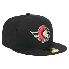 Ottawa Senators New Era Core 59FIFTY Fitted Hat - Black | US 202165704
