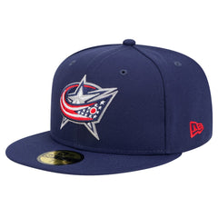 Columbus Blue Jackets New Era Core 59FIFTY Fitted Hat - Navy | US 202165713