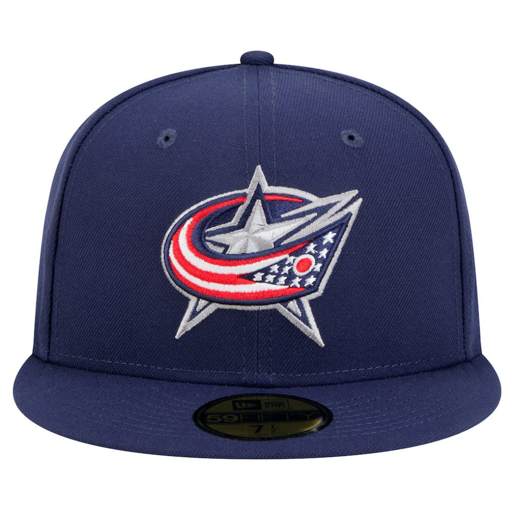 Columbus Blue Jackets New Era Core 59FIFTY Fitted Hat - Navy | US 202165713