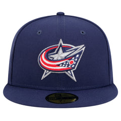 Columbus Blue Jackets New Era Core 59FIFTY Fitted Hat - Navy | US 202165713