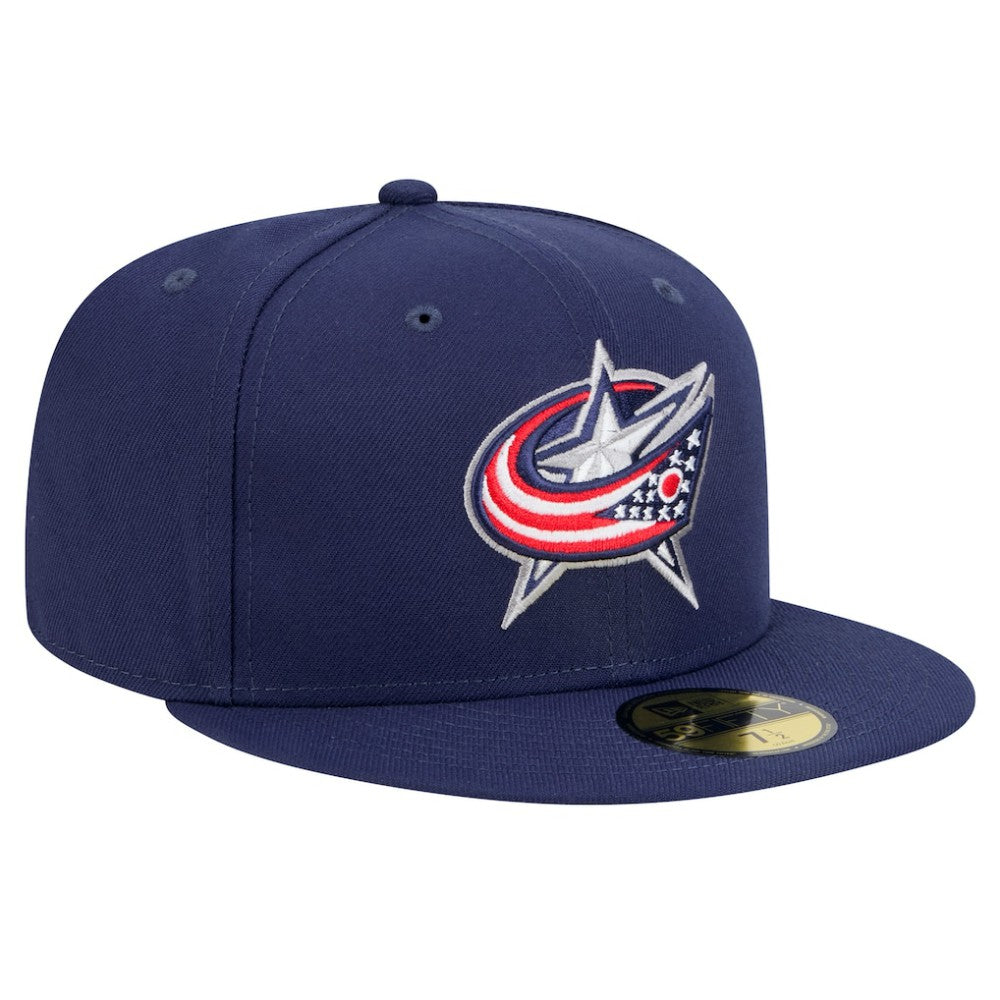 Columbus Blue Jackets New Era Core 59FIFTY Fitted Hat - Navy | US 202165713