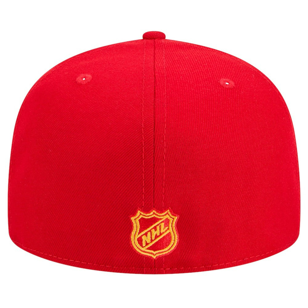 Calgary Flames New Era Core 59FIFTY Fitted Hat - Red | US 202165714