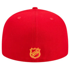 Calgary Flames New Era Core 59FIFTY Fitted Hat - Red | US 202165714