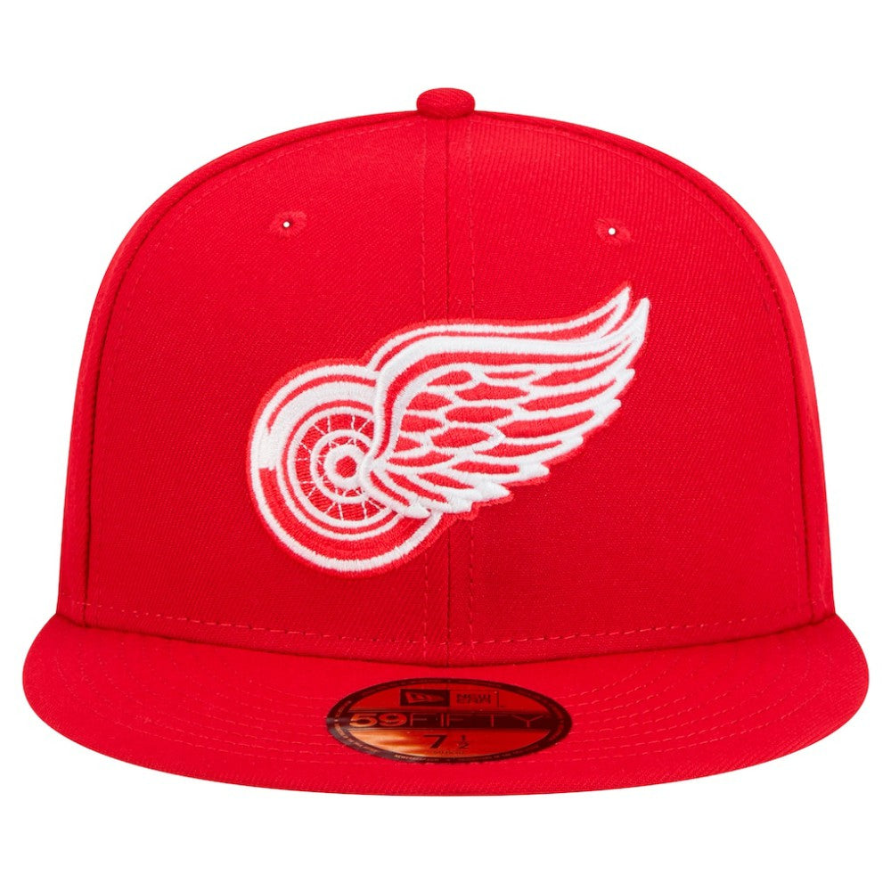 Detroit Red Wings New Era Core 59FIFTY Fitted Hat - Red | US 202165717