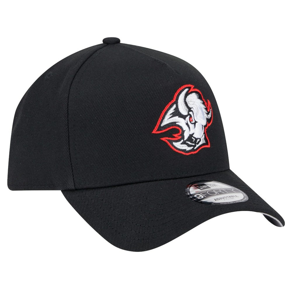 Buffalo Sabres New Era Core A-Frame 9FORTY Adjustable Hat - Black | US 202165726