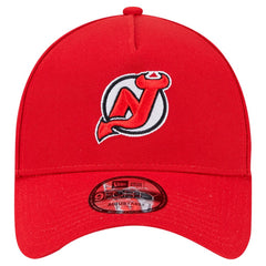 New Jersey Devils New Era Core A-Frame 9FORTY Adjustable Hat - Red | US 202165730