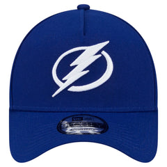 Tampa Bay Lightning New Era Core A-Frame 9FORTY Adjustable Hat - Blue | US 202165731